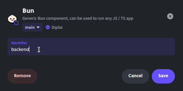 Create a project example