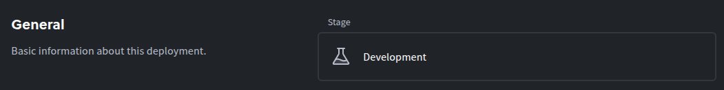 Deployment Stage