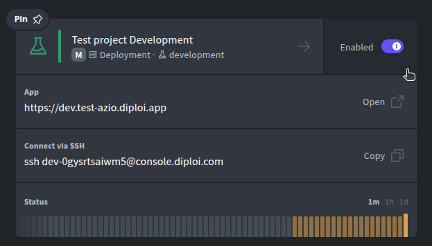 Shutdown deployment