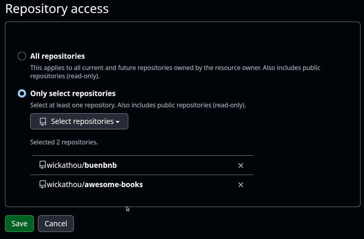 Installing Diploi on specific repos