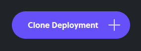 Starting a clone deployment
