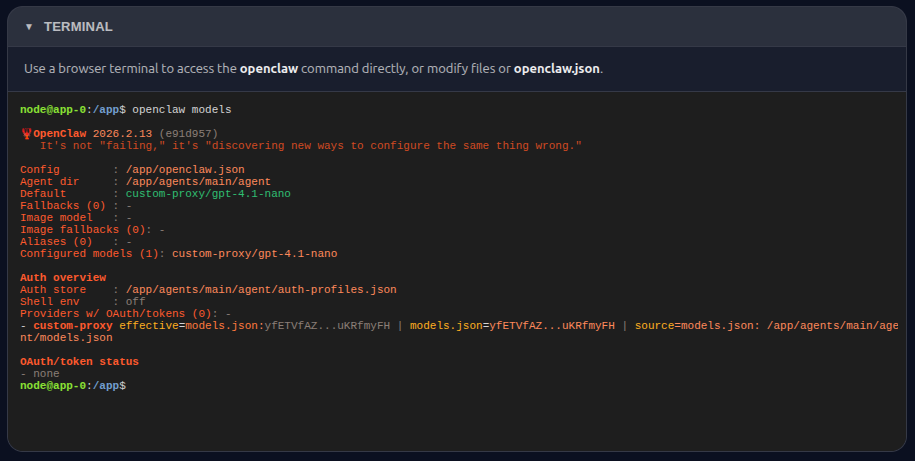 gpt-4.1-nano for OpenClaw