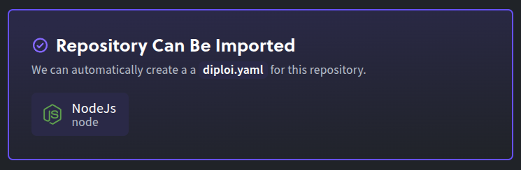 Default import for applications that are not fully supported